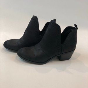 Rock & Candy Black Lipton Ankle Bootie Sz 6.5